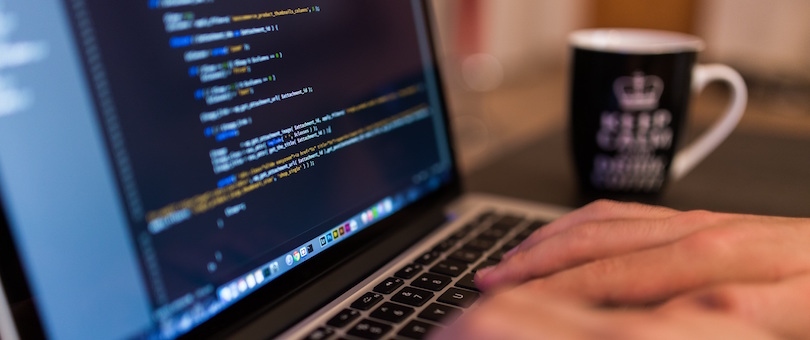 programador de diseño web trabajando